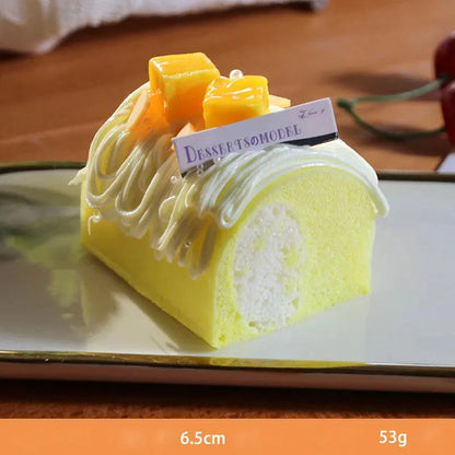 Rynx | Realistic Faux Fruit Cake Model for Home Decor and Photography - 1 pc. FCYY-MIX2
