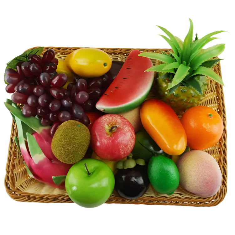 Rynx | Vibrant Faux Fruit Decor Set - 2-Piece