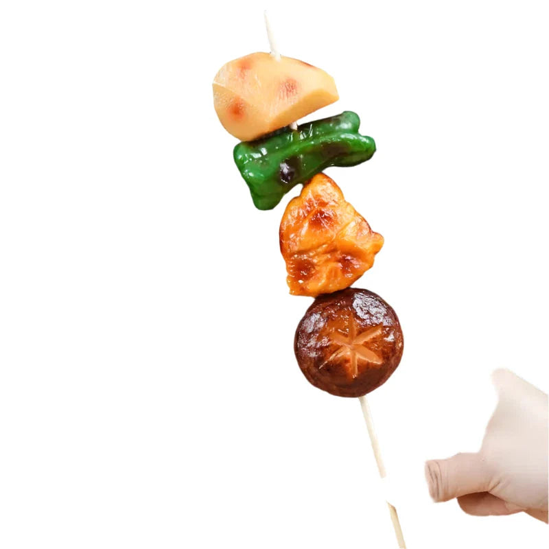 Rynx | Realistic Barbecue Simulation Skewers for Creative Cooking Displays and Fun Play