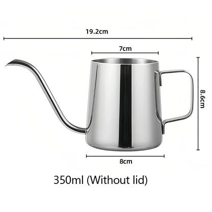 Rynx | 304 Stainless Steel Hanging Ear Coffee Filter Cup - Portable Hand Flush Filter with Filter Paper, Filter-free Funnel Coffee Utensils