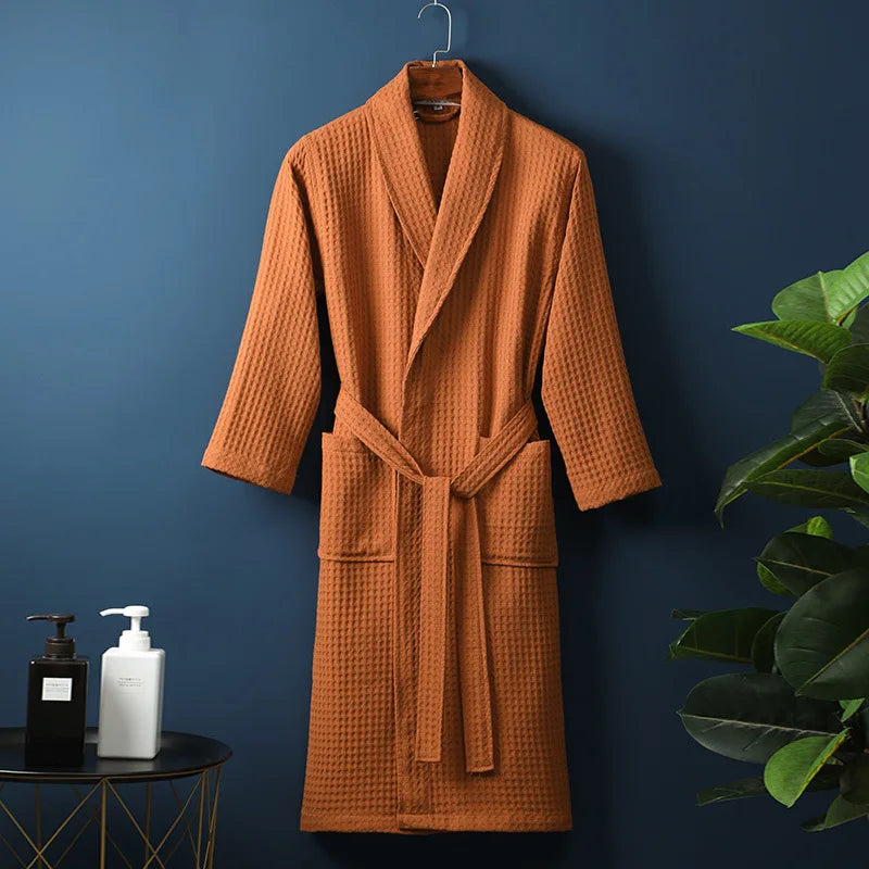 RYNX | Premium Bathrobe Made Of Cotton | Soft & Breathable | Perfect For Men & Women | With Pockets