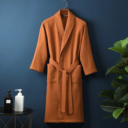 RYNX | Premium Bathrobe Made Of Cotton | Soft & Breathable | Perfect For Men & Women | With Pockets