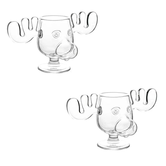 Rynx | Nordic Antler Novelty Drinking Glass