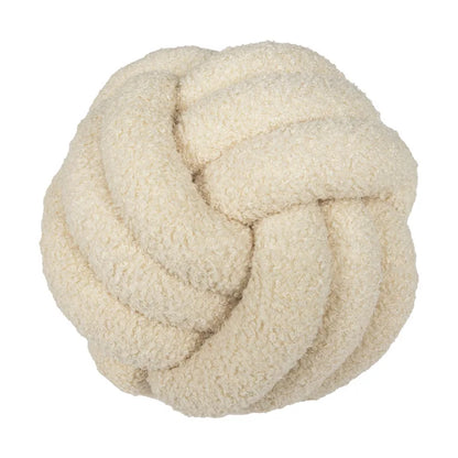 Rynx | Throw Pillow - Cozy - Hand-knotted Ball - Sheepskin