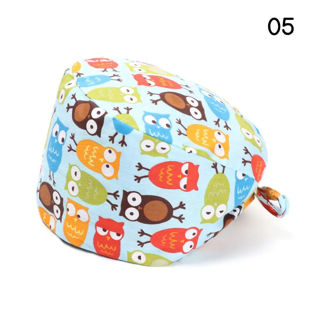 Rynx | Adjustable surgical cap with ponytail holder and buttons