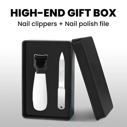 Rynx | 2023 New Anti-Splash Nail Clippers - Large Size Single Nail Trimmer for Thick and Hard Nails, Household Essential