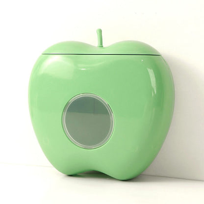 Rynx | Apple Shaped Wall Mounted Disposable Plastic Wrap Container