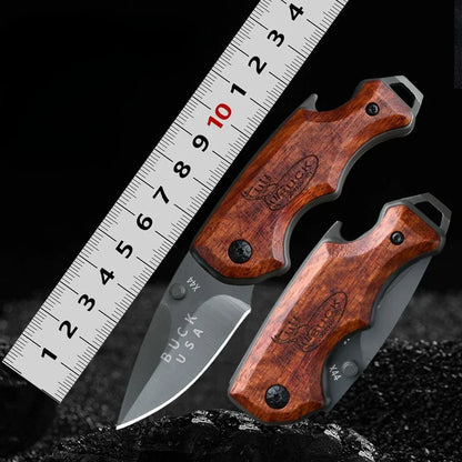 Rynx | Portable Folding Knife - Outdoor and Household Use, Includes Fruit Knife and Pocket Knife for Easy Carry