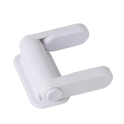Rynx | Universal Child Safety Door Lever Lock | Rotation-Proof Adhesive Security Latch | Professional Baby Proofing Solution