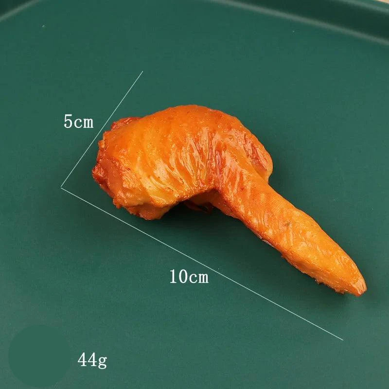 Rynx | Life-like PVC Chicken Leg Decoration Props for Stunning Displays and Photography