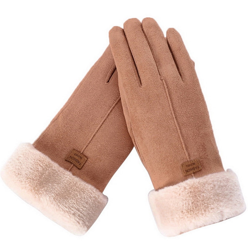 RYNX | Warm And Waterproof Gloves For Women And Men Brown