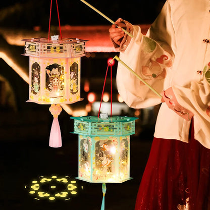 Rynx | HarmoniGlow - Handcrafted lantern for traditional festival lighting
