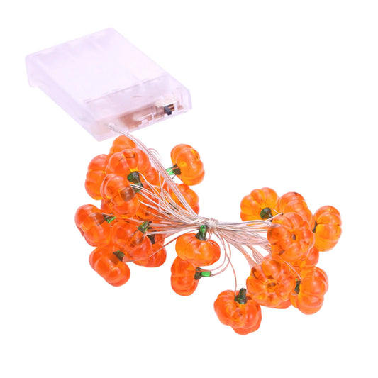 Rynx | Pumpkin Horror Eyes LED String Lights Portable USB 20 40 LEDs Halloween Party Decoration For Home Bar Atmosphere Decor