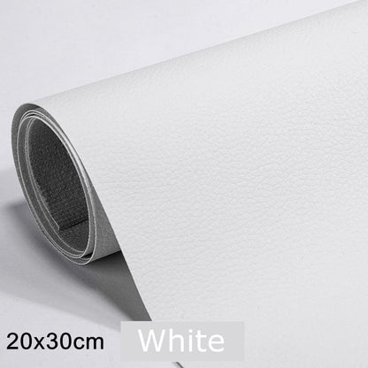Rynx | Jumbo XL Luxe Litchi Leather Repair Stickers - Stylish Solutions for Elegant Furniture Repairs