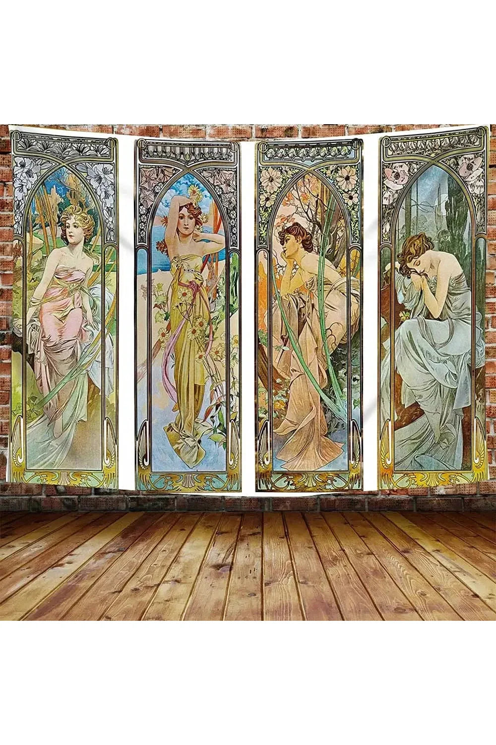 Rynx | Nouveau Flower Goddess Tapestry