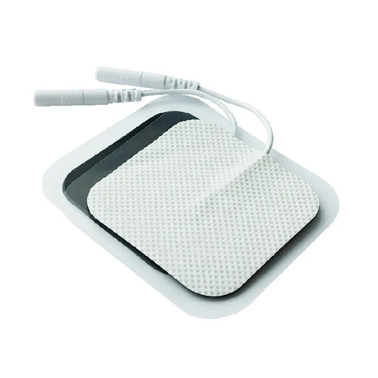 Rynx | Therapeutic TENS Electrode Pads with Conductive Gel - Muscle Stimulator Massage Patches for Physiotherapy Relief & Pressure Pulse Therapy