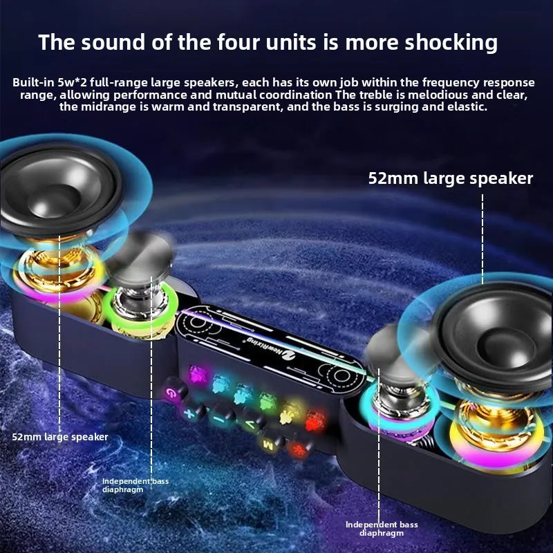 Rynx | Mechanical Wireless Colorful RGB Speaker