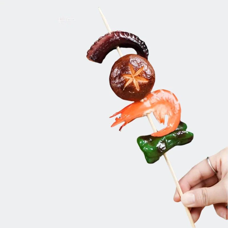 Rynx | Realistic Barbecue Simulation Skewers for Creative Cooking Displays and Fun Play