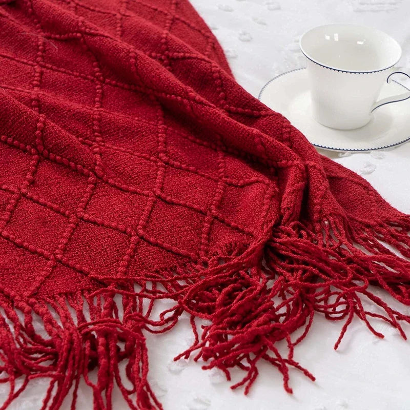 Rynx | Diamond Fringe Blanket
