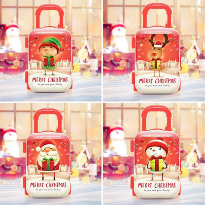 Rynx | Festive Charms in a Box: Christmas Metal Tinplate Mini Suitcase - Your All-in-One Holiday Organizer!