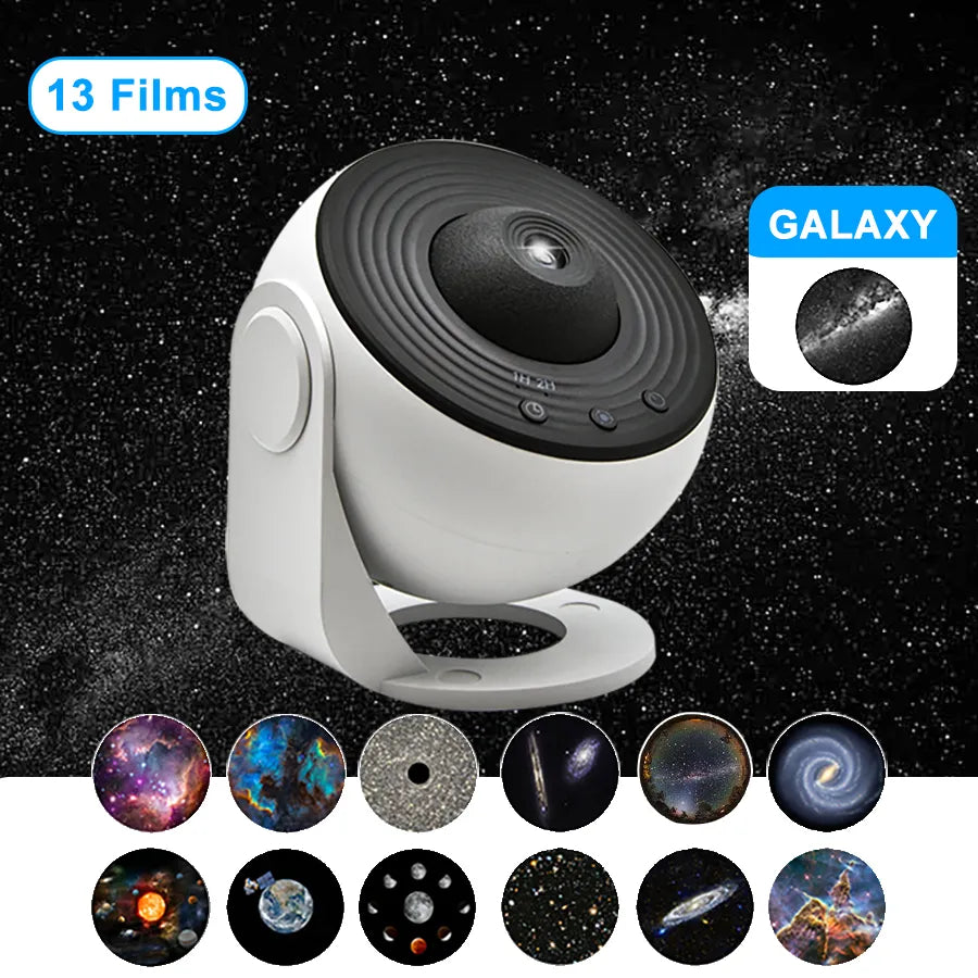 RYNX | Galaxy Planetarium Projector Lamp As Atmospheric Night Light