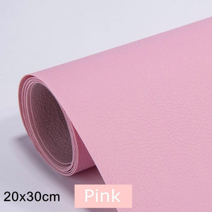 Rynx | Jumbo XL Luxe Litchi Leather Repair Stickers - Stylish Solutions for Elegant Furniture Repairs
