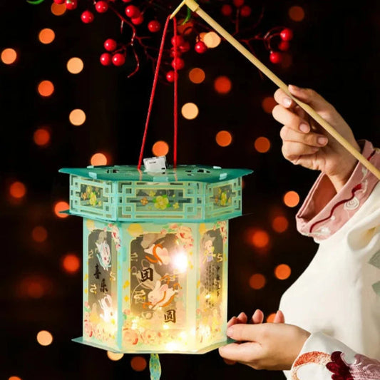 Rynx | HarmoniGlow - Handcrafted lantern for traditional festival lighting