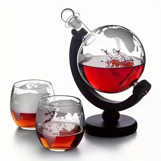 Rynx | Creative Globe Decanter Set