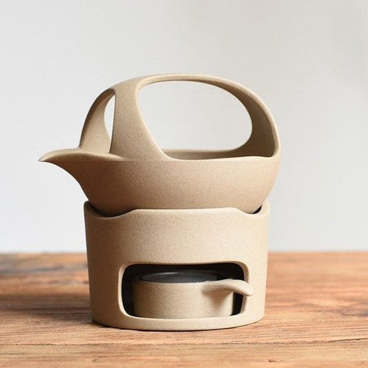 Rynx | Japanese Style Simple Candle Tea Warmer Pot