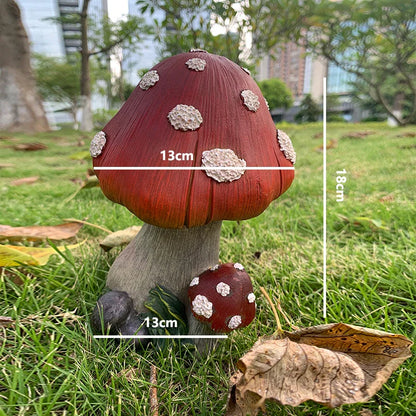 Rynx | Creative Mushrooms Outdoor Garden Decoration for Lawn and Kindergarten Landscaping