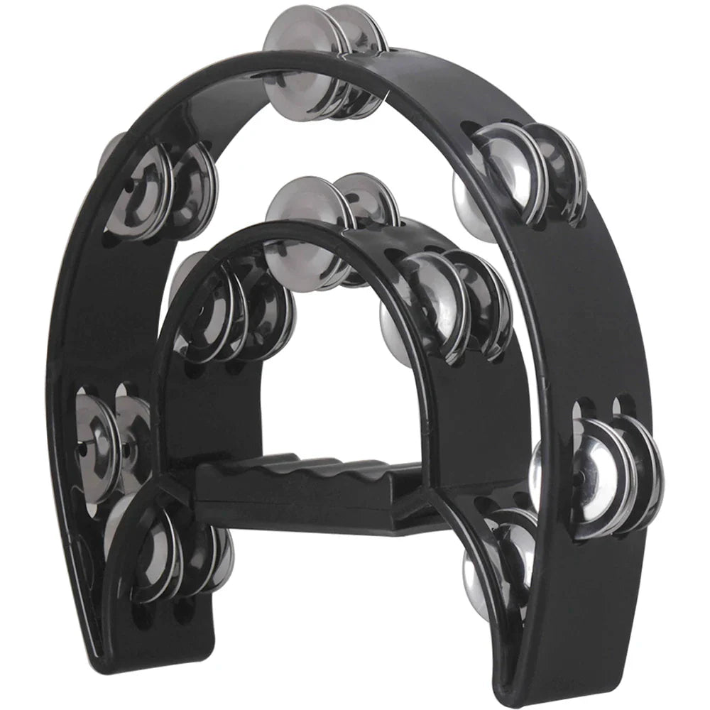 Rynx | Double Layer Hand Bell Orff Tambourine: Five Colors Percussion Instrument - Kids Musical Gift, Educational Toys for Parties