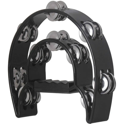 Rynx | Double Layer Hand Bell Orff Tambourine: Five Colors Percussion Instrument - Kids Musical Gift, Educational Toys for Parties
