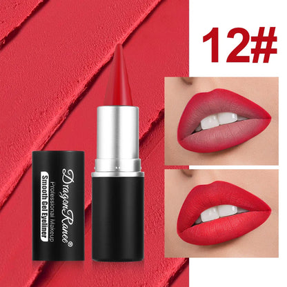 Rynx | Matte lip liner, long-lasting and durable, automatic twist wax structure, suitable for all skin types, multifunctional, suitable for eyeliner, holiday party lipstick