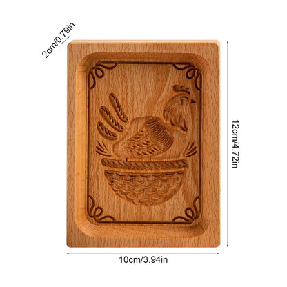 Rynx | Wooden Cute Pastry Bake Master Baking Mold