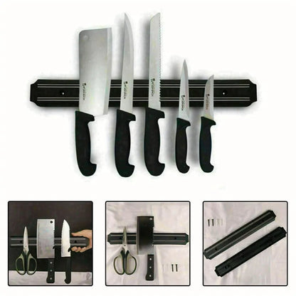 Rynx | Versatile Magnetic Wall-Mounted Knife Holder and Storage Rack for Kitchen and Warehouse Tools
