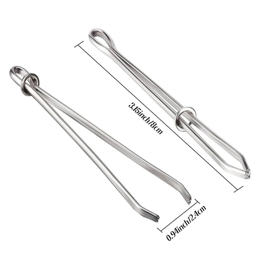 Rynx | Sewing Revolution: Premium Stainless Steel Bodkin Threader with Elastic Clips