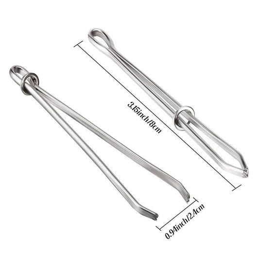 Rynx | Sewing Revolution: Premium Stainless Steel Bodkin Threader with Elastic Clips