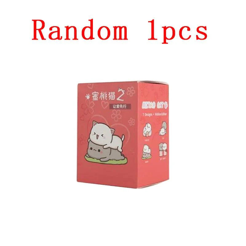 Rynx | Mitao Enchanted Happy Cat Surprise Boxes - Charming Collectible Figurines for Playful Home Decor