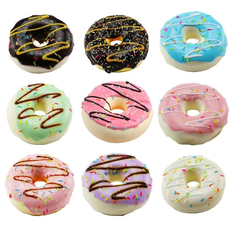 Rynx | Realistic PU Artificial Donut Simulation for Photography and Stress Relief - Perfect Fun Prop for DropShipping