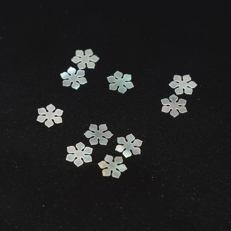 Rynx | Stunning natural abalone shell fish tail pieces for creative jewelry and instrument inlays