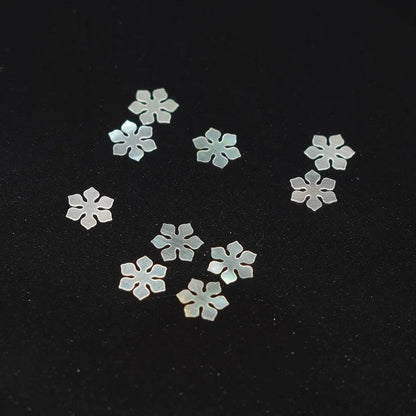 Rynx | Stunning natural abalone shell fish tail pieces for creative jewelry and instrument inlays