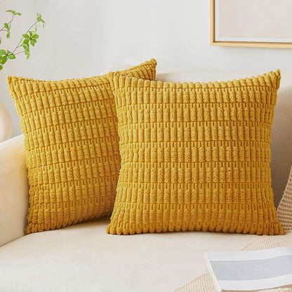 Rynx | CuddleCord Luxe Cord Cover | Cozy Fabric Cover | Decorative Sofa Cover | Easy Care & Stylish