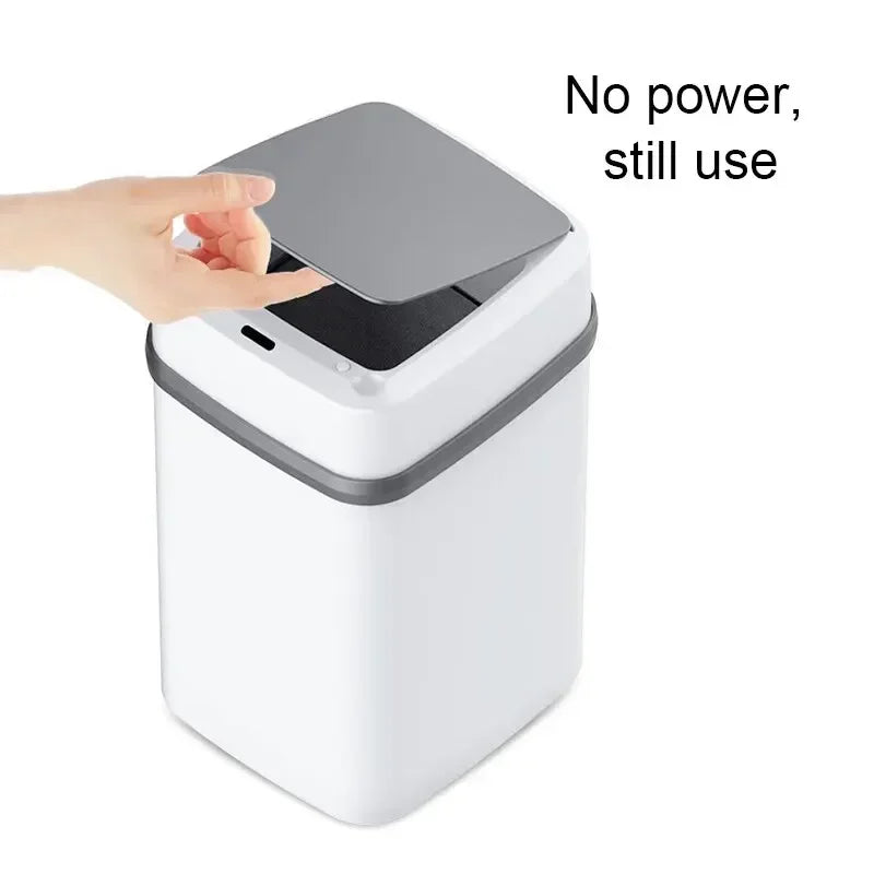 Rynx | 13L Hot Kitchen Trash Bin – Touch-Activated Bathroom and Toilet Waste Can, Smart Garbage Bucket