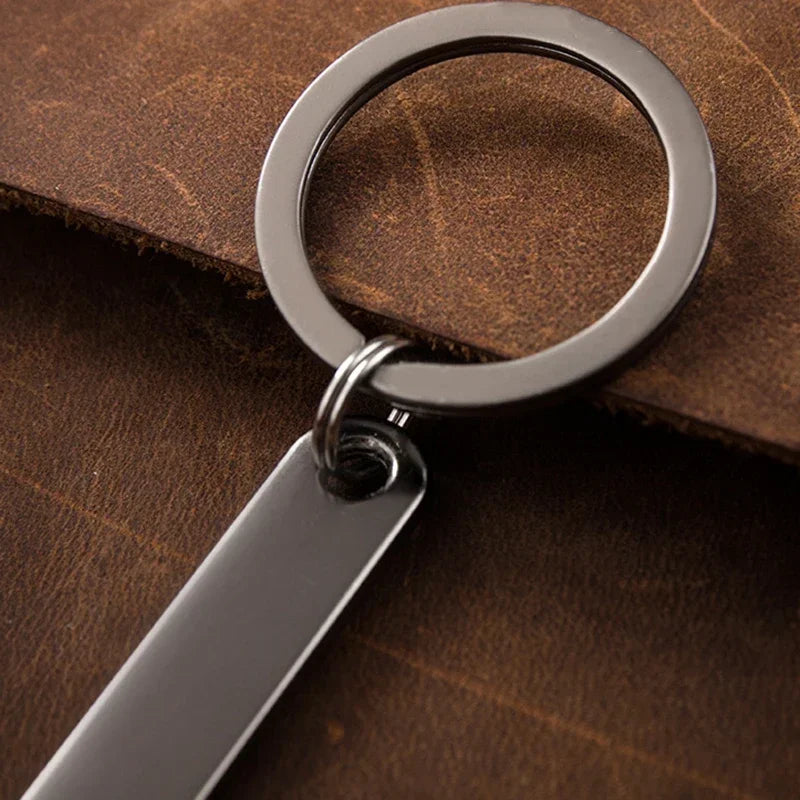 Rynx | Customized Keychain with Personalized Name and Phone Number - Perfect Gift for Boyfriend, Car Keyring Accessory