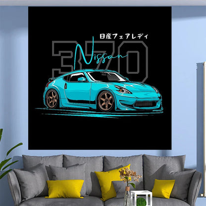 Rynx | JDM Car Wall Tapestry