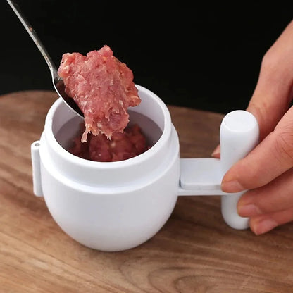 Rynx | Easy Press Non-Stick Stuffed Meatball Maker Mold