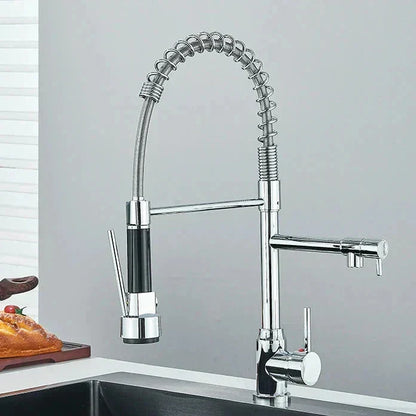 RYNX | Nickelflex – Kitchen Faucet With 360° Swivel Function