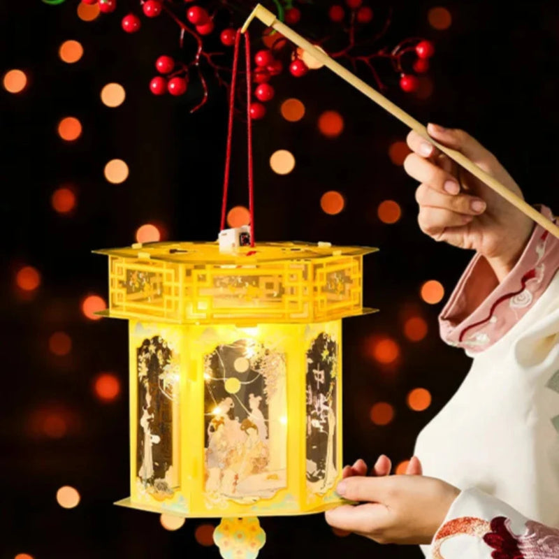 Rynx | HarmoniGlow - Handcrafted lantern for traditional festival lighting