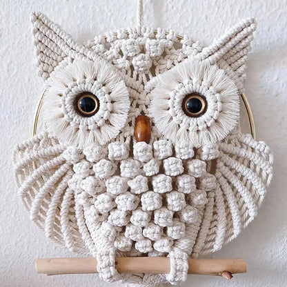 Rynx | Macramé Owl Wall Hanging