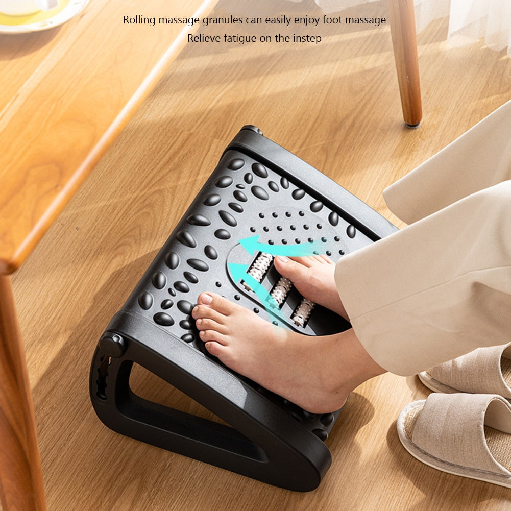 Rynx | Ergonomic Home Office Foot Rest Massager